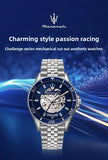 Maserati Sports Watch Men's Hollow Automatic Mechanical Fashion Perspective of European and American Watches