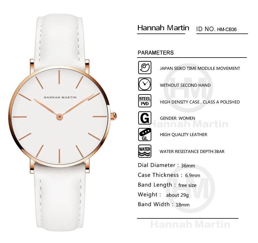 New Arrival Minimalist Style Ultra Thin Dial Elegant Ladies Watch Leather Strap Women's Dress Wristwatches