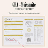 Gorgeous D Colour VVS1 Multi Colours and Cuts Moissanite Diamonds Stud Earrings - Sterling Silver Fine Jewellery - The Jewellery Supermarket