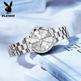 Elegant Luxury Brand Fashion Trend Quartz Lady's Watch Best Selling Waterproof Luminous Stainless Steel Watches
