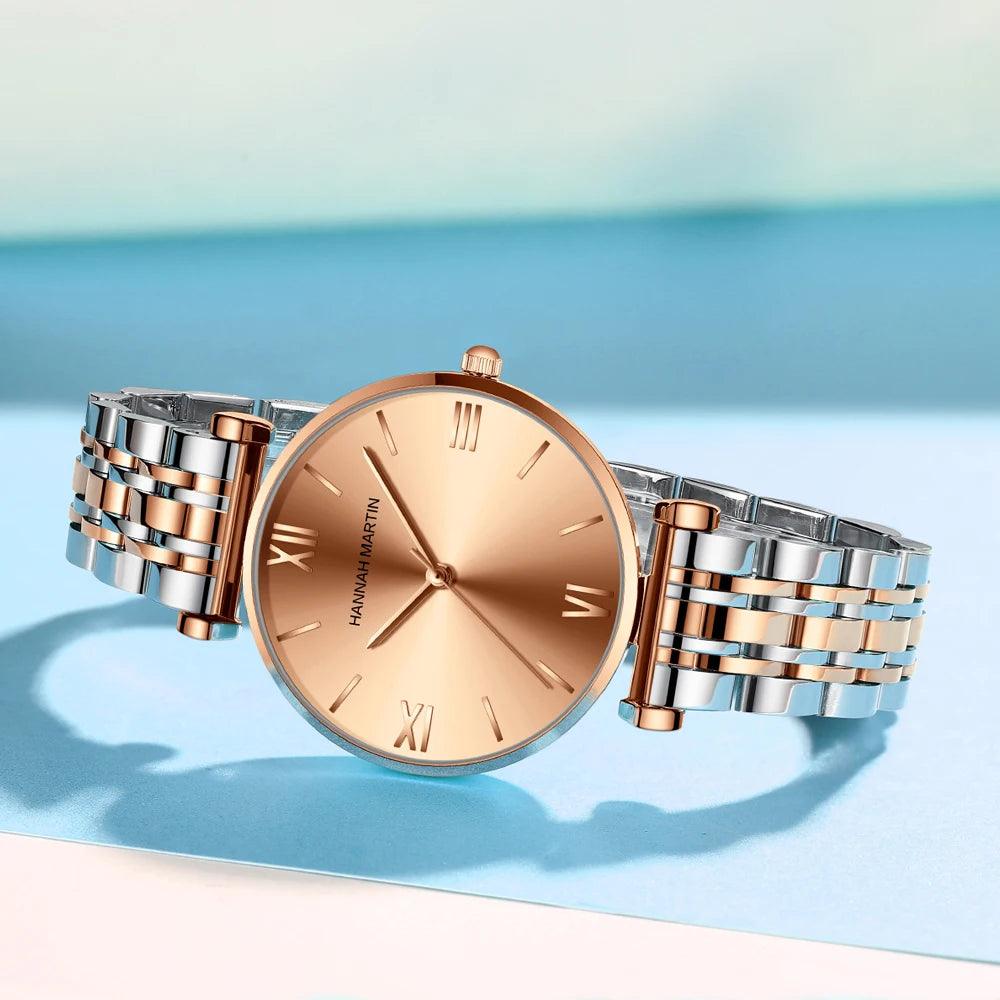 New Listing Elegant Ladies Luxury Watch High Quality Movement 36mm Dial Fashion Simple Quartz Womenwatches