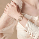 Top Brand Leisure Fashion New Women's Watch 29mm Mini Dial Stainless Steel Mesh Strap Nordic 3Bar Waterproof Watches