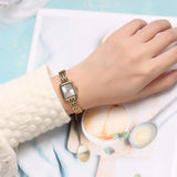 New 20mm Mini Gold Quartz Women's Watch - Fashion Lady Small Bracelet Chain Simple Ladies Watch - The Jewellery Supermarket