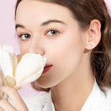 Excellent Asscher Princess Cut 1CT Square Shape Moissanite Diamonds Stud Earrings for Women/Men - Fine Jewellery - The Jewellery Supermarket