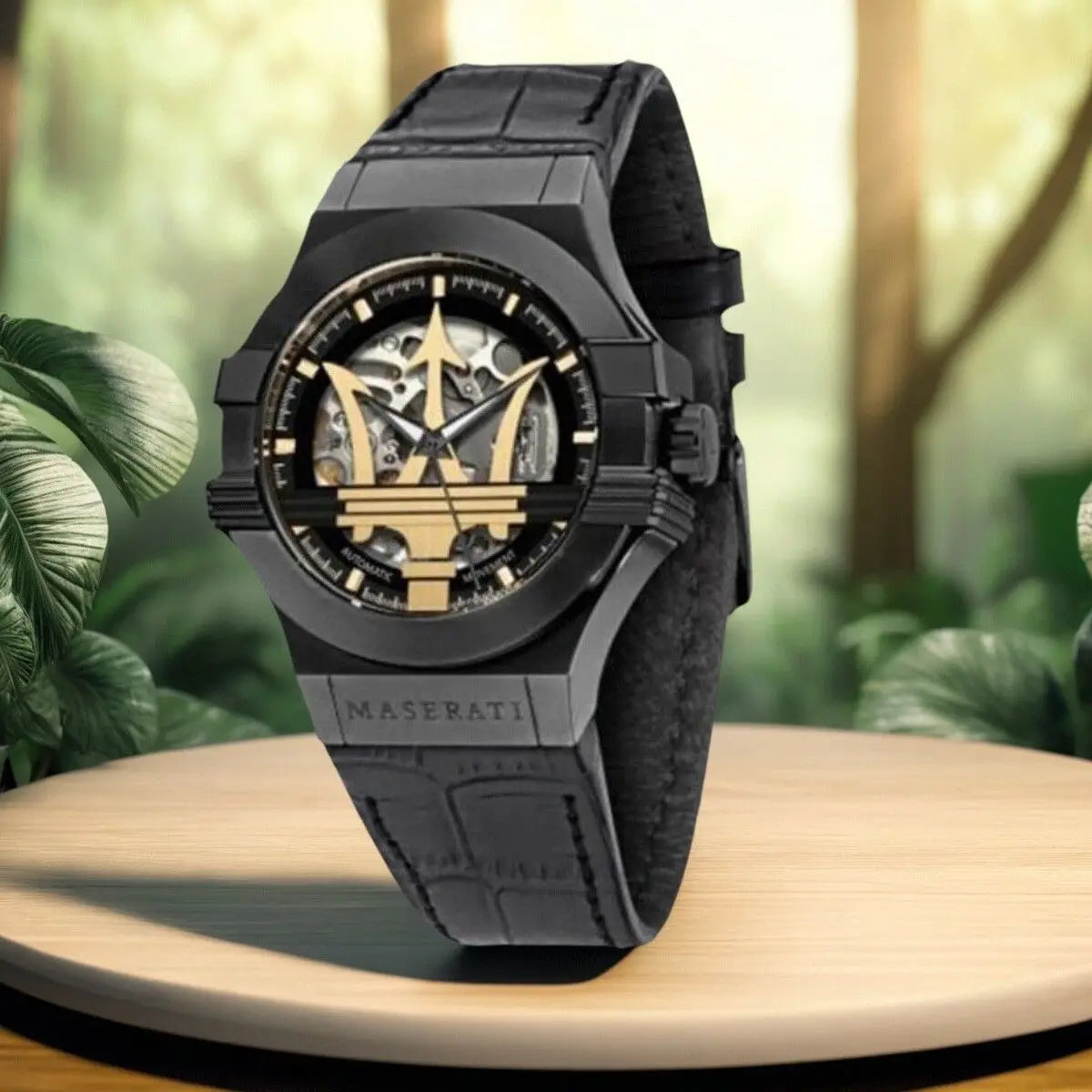 Maserati Mechanical Watch POTENZA Power Series Trident Fashion Mechanical Exquisite European American Watch