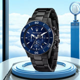 Maserati Original Green Water Ghost Trend Sports Watch Europe and America Style Authentic Quartz Wristwatch