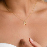 New Stainless Steel Initial Necklaces for Women and Girls - 26 Art Letters - Ideal Gifts - The Jewellery Supermarket