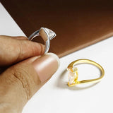 GRA Certified 5x10mm Marquise Cut Moissanite Diamond Solitaire Rings, 925 Sterling Silver Wedding Fine Jewellery
