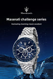Original Maserati Sports Watches European and American Fashion Multifunctional Luxury, Precision Italian Style Watch