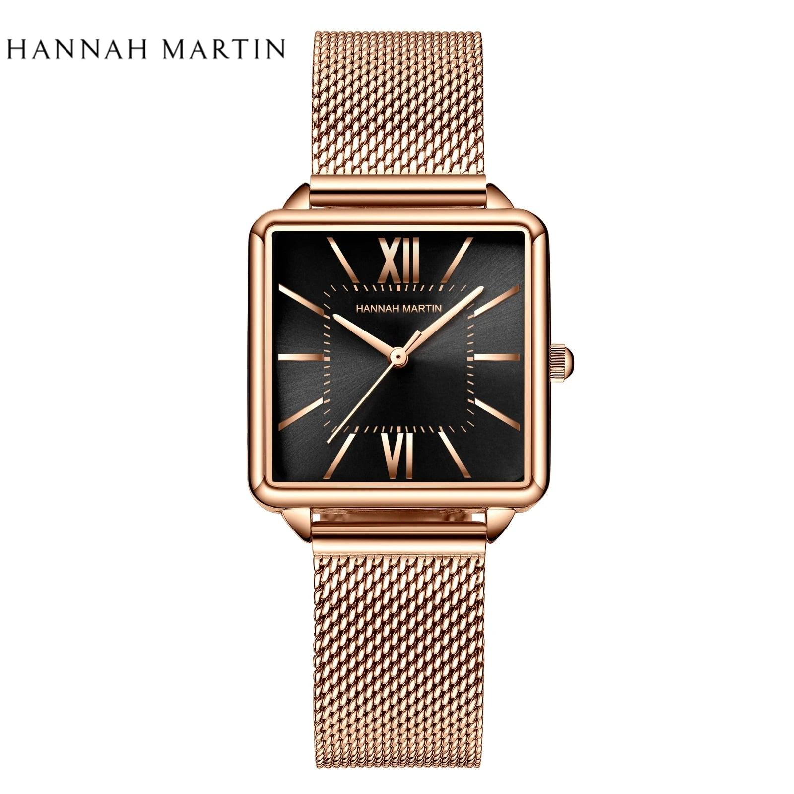 Top Brand Elegant Quartz Movement Stainless Steel Wristwatch 3ATM Waterproof Fashion Original Mesh Women Watches