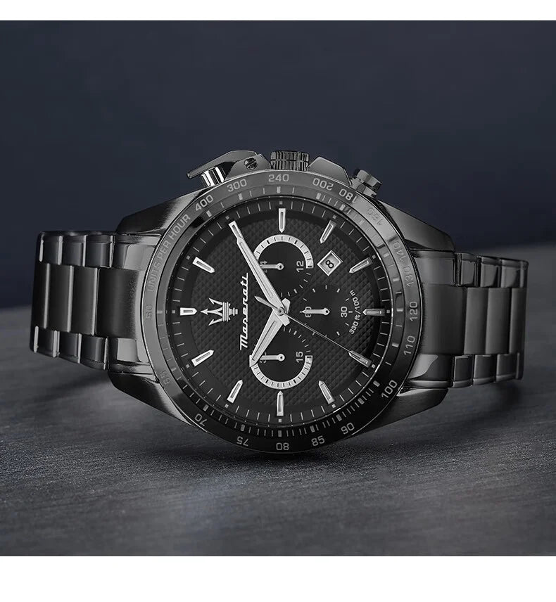 Original Maserati Watch Luxury Fashion Trend Explorer Big Dial Sports european and American Watches - Ideal Present