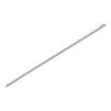 Sparkling Full 0.03ct D Colour Moissanite Diamonds Tennis Bracelet for Women, Fine Jewellery Diamond Link Bracelets - The Jewellery Supermarket
