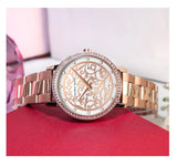 Elegant Top Layer Cowhide or Stainless Steel Strap Luxury Watch Quartz Movement 3ATM Waterproof Ladies Watches