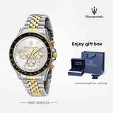 Original Maserati Sports Watches European and American Fashion Multifunctional Luxury, Precision Italian Style Watch