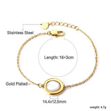 Fashion Star Heart Charm Layered Bracelets For Women -  Stainless Steel Paperclip Cuban Link Chain Jewellery - The Jewellery Supermarket