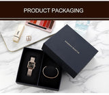 Top Brand Elegant Quartz Movement Stainless Steel Wristwatch 3ATM Waterproof Fashion Original Mesh Women Watches