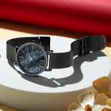 Elegant Luxury Women Watch Quartz Movement Shell Dial Rhinestone Stainless Steel Fashion Waterproof Wristwatches