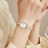 New Elegant Womens Top Brand Watch Original Leather Rose Gold Tone 3Bar Waterproof Fashion Quartz Watches for Women