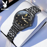 Elegant Fashion Luxury Brand Stainless Steel Waterproof Calendar Luminous Original Quartz Women's Wristwatches