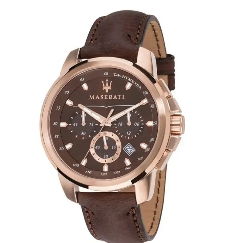 Maserati Luxury Watch Men's Sports Racing Success Series Fashion Multifunction Waterproof Silicone Strap Quartz Watch