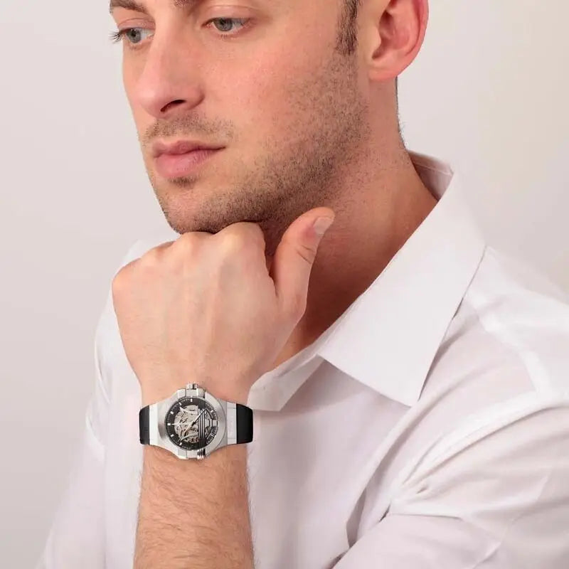 Maserati Mechanical Watch POTENZA Power Series Trident Fashion Mechanical Exquisite European American Watch