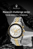Original Maserati Sports Watches European and American Fashion Multifunctional Luxury, Precision Italian Style Watch