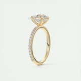 Amazing 925 Sterling Silver GRA Certified VVS1 D Color Moissanite Solitaire Wedding Engagement Fine Rings for Women