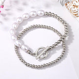 Bohemian Charm Bracelets for Women - Fashion Multilayer Beaded Chain Bracelets Set Jewellery - The Jewellery Supermarket