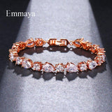 Adorable AAA Zircon Elements 3 Colors Austrian Crystal Bracelets - Best Online Prices by Jewellery Supermarket - The Jewellery Supermarket