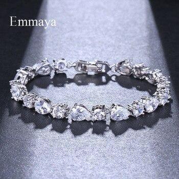 Adorable AAA Zircon Elements 3 Colors Austrian Crystal Bracelets - Best Online Prices by Jewellery Supermarket - The Jewellery Supermarket