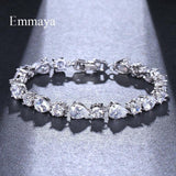 Adorable AAA Zircon Elements 3 Colors Austrian Crystal Bracelets - Best Online Prices by Jewellery Supermarket