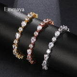 Adorable AAA Zircon Elements 3 Colors Austrian Crystal Bracelets - Best Online Prices by Jewellery Supermarket - The Jewellery Supermarket