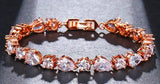 Adorable AAA Zircon Elements 3 Colors Austrian Crystal Bracelets - Best Online Prices by Jewellery Supermarket - The Jewellery Supermarket