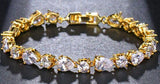 Adorable AAA Zircon Elements 3 Colors Austrian Crystal Bracelets - Best Online Prices by Jewellery Supermarket - The Jewellery Supermarket