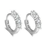 Alluring AAA+Cubic Zirconia Rose Gold Stud Earrings - Best Online Prices by Jewellery Supermarket - The Jewellery Supermarket