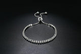 Appealing AAA Cubic Zirconia Bracelet 4 Color 4 Claws Mosaic  - Best Online Prices by Jewellery Supermarket