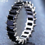 Attractive CZ Paved Austrian Zircon Unique Design Ring - Best Online Prices by Jewellery Supermarket - The Jewellery Supermarket