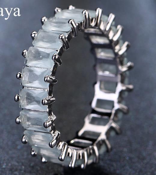 Attractive CZ Paved Austrian Zircon Unique Design Ring - Best Online Prices by Jewellery Supermarket - The Jewellery Supermarket