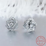 Attractive Selection Lab Diamond Stud Earrings 100% original 925 sterling silver- Factory Direct Prices by Jewellery Supermarket - The Jewellery Supermarket
