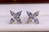 Attractive Selection Lab Diamond Stud Earrings 100% original 925 sterling silver- Factory Direct Prices by Jewellery Supermarket - The Jewellery Supermarket