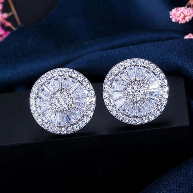 Attractive Selection Lab Diamond Stud Earrings 100% original 925 sterling silver- Factory Direct Prices by Jewellery Supermarket - The Jewellery Supermarket