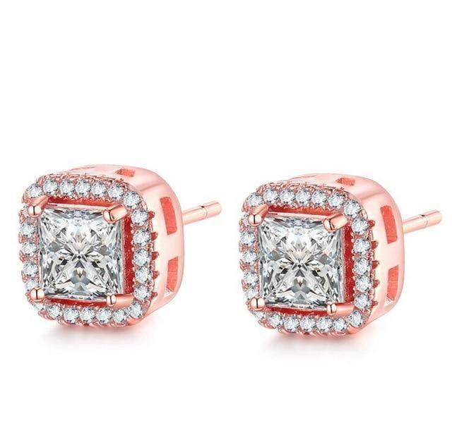 Attractive Selection Lab Diamond Stud Earrings 100% original 925 sterling silver- Factory Direct Prices by Jewellery Supermarket - The Jewellery Supermarket