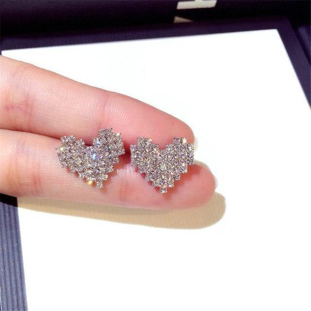 Attractive Selection Lab Diamond Stud Earrings 100% original 925 sterling silver- Factory Direct Prices by Jewellery Supermarket - The Jewellery Supermarket