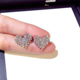 Attractive Selection Lab Diamond Stud Earrings 100% original 925 sterling silver- Factory Direct Prices by Jewellery Supermarket - The Jewellery Supermarket