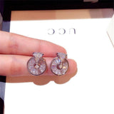 Attractive Selection Lab Diamond Stud Earrings 100% original 925 sterling silver- Factory Direct Prices by Jewellery Supermarket - The Jewellery Supermarket