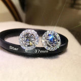 Attractive Selection Lab Diamond Stud Earrings 100% original 925 sterling silver- Factory Direct Prices by Jewellery Supermarket - The Jewellery Supermarket