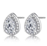 Attractive Selection Lab Diamond Stud Earrings 100% original 925 sterling silver- Factory Direct Prices by Jewellery Supermarket - The Jewellery Supermarket