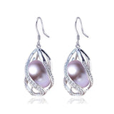 Beautiful 925 Sterling Natural Freshwater Water Drop Pearl Earrings- Factory Direct Prices by Jewellery Supermarket - The Jewellery Supermarket