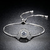 Brilliant New Trendy Halo Bracelet Bangle For Women