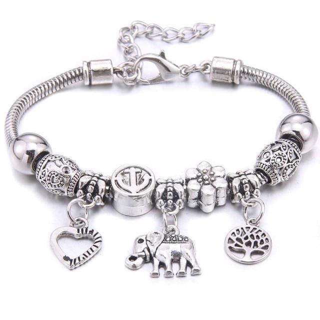 Charm Beads 6-color Palm Crystal Beads Fine Bracelets & Bangles - The Jewellery Supermarket